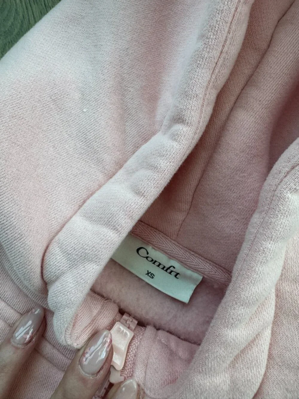 Comfrt Zip Hoodie- Pastel Edition (Bubblegum) - Picture 3 of 4